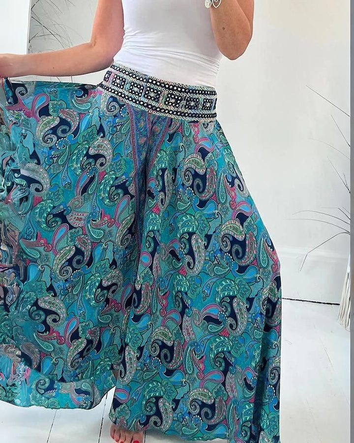 AIRES - FLOWY BOHO PANTS