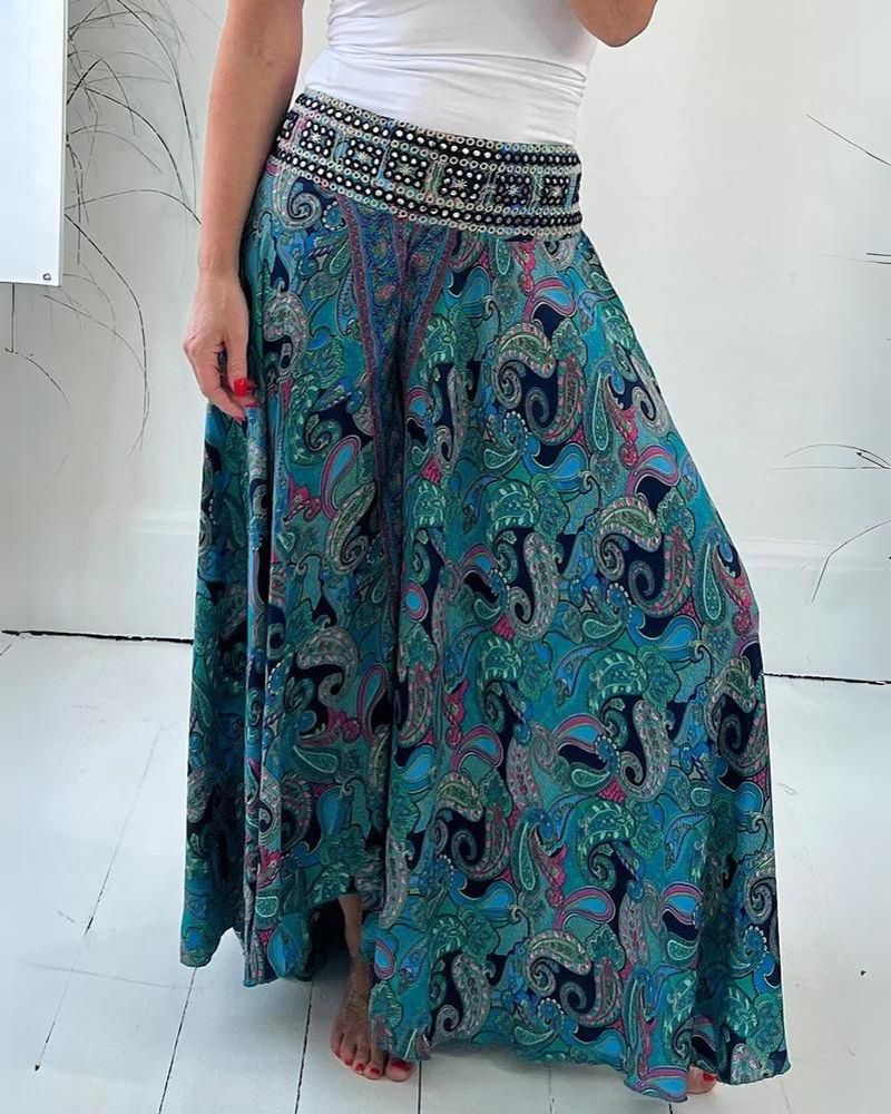 AIRES - FLOWY BOHO PANTS