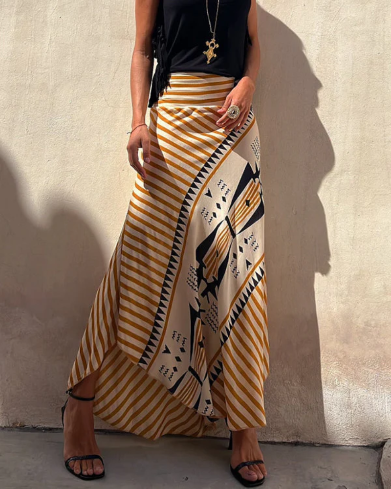 TUNA - LONG BOHO SKIRT