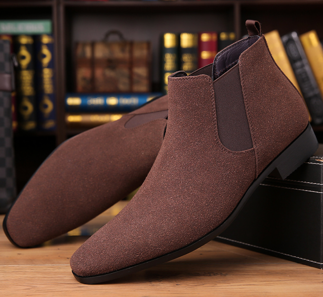 BOTTES CHELSEA DÉCONTRACTÉES EN CUIR