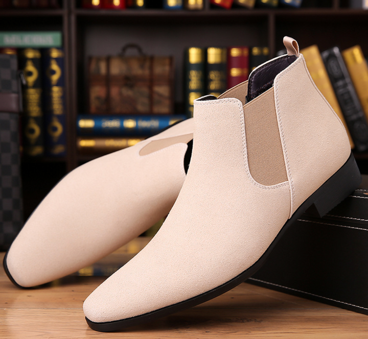 BOTTES CHELSEA DÉCONTRACTÉES EN CUIR