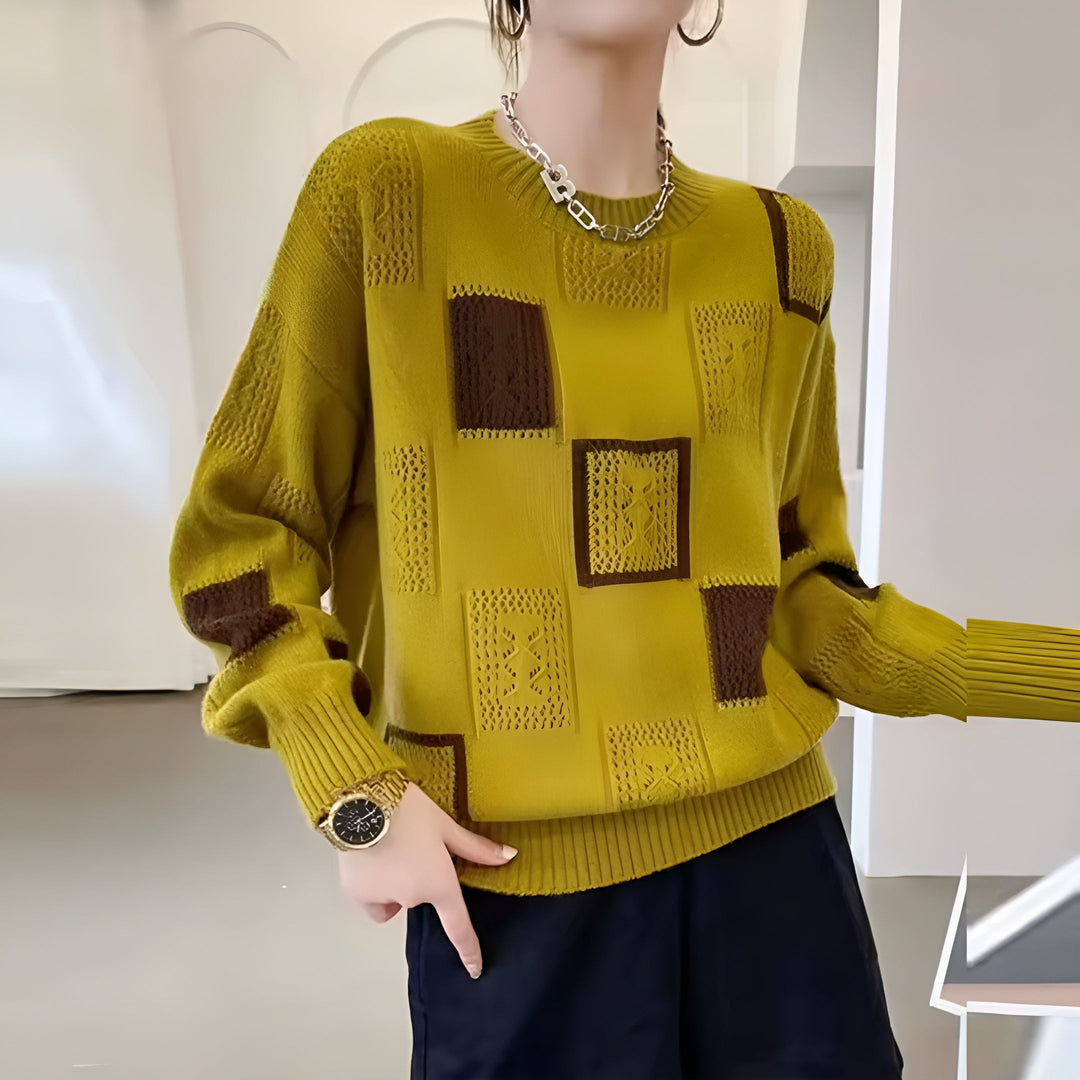 Alida - Unique and elegant feminine sweater